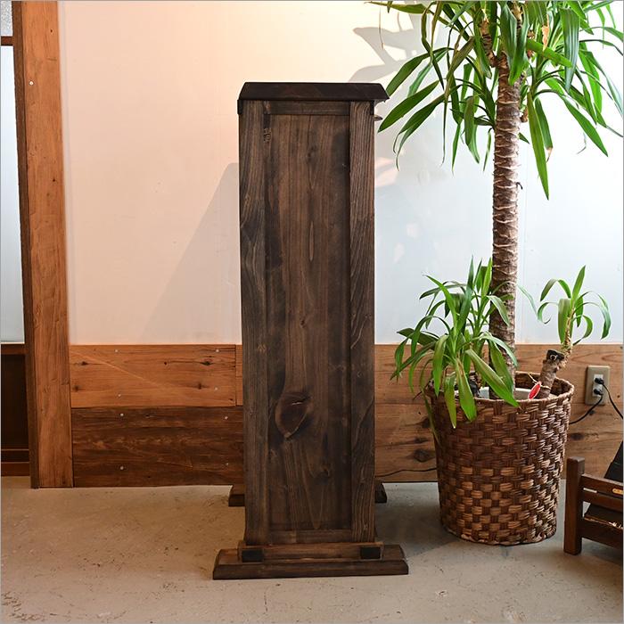 書院と古材を使ったオリジナルフロアライト リメイク品 玄関 和モダン