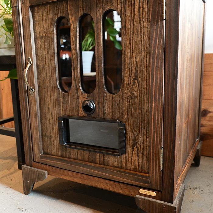 蓄音機 キャビネット アンティーク家具 古家具 リメイク家具 木製 収納