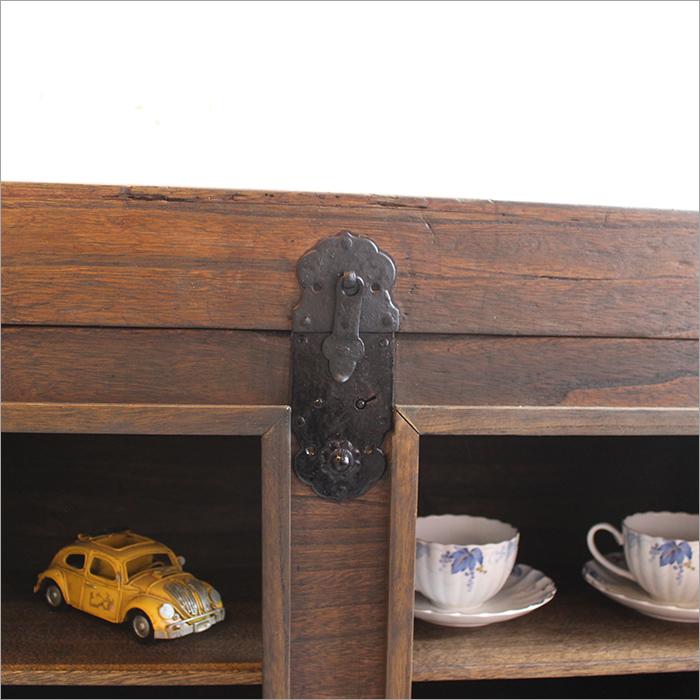 長持 シェルフ ワインラック 酒 棚 アンティーク家具 和風 飾り棚 和