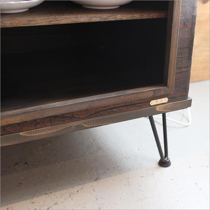 長持 シェルフ ワインラック 酒 棚 アンティーク家具 和風 飾り棚 和