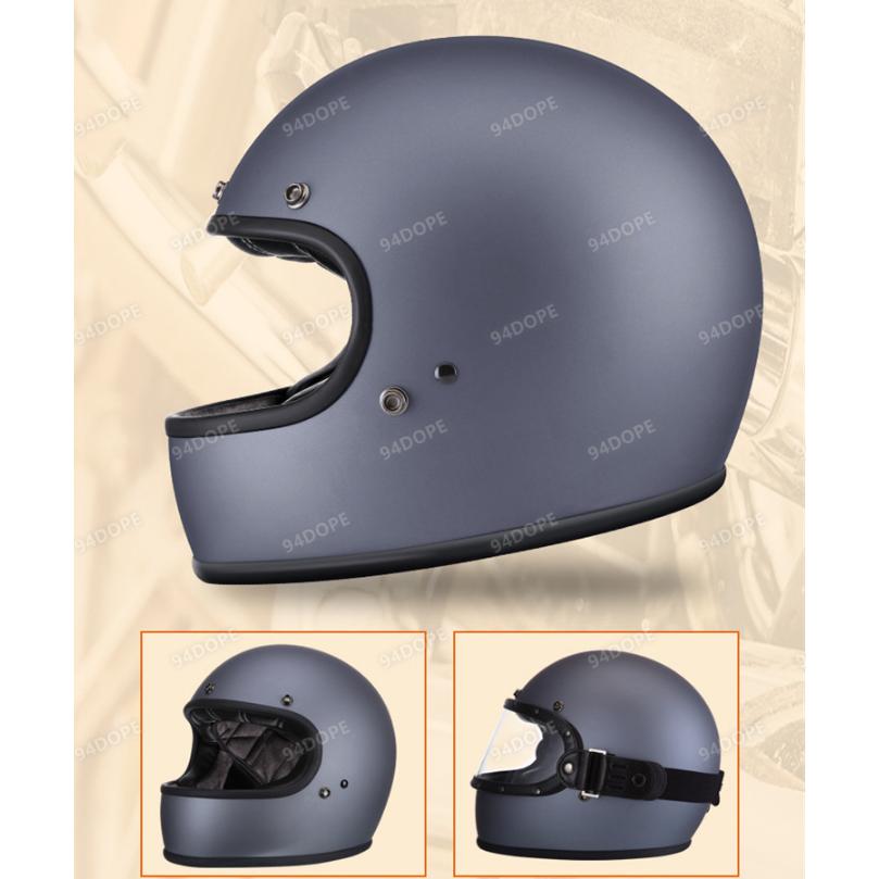 バイク用 ヘルメット フルフェイス リバイバル 族ヘル ガラス繊維 レトロハーレーヘルメット 通気性良い レディース メンズ サイズM-XXL  :helmet18:wakaba856 - 通販 - Yahoo!ショッピング