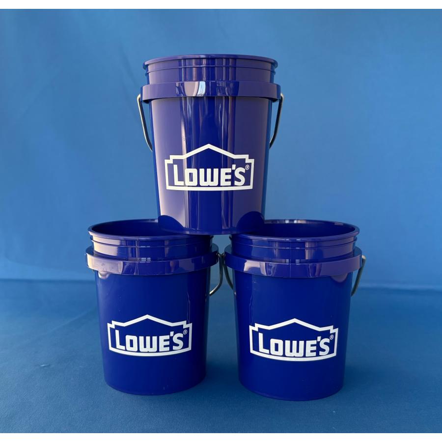 LOWE'S ロウズ ミニバケツ おしゃれ かわいい 輸入雑貨 3個セット 国内