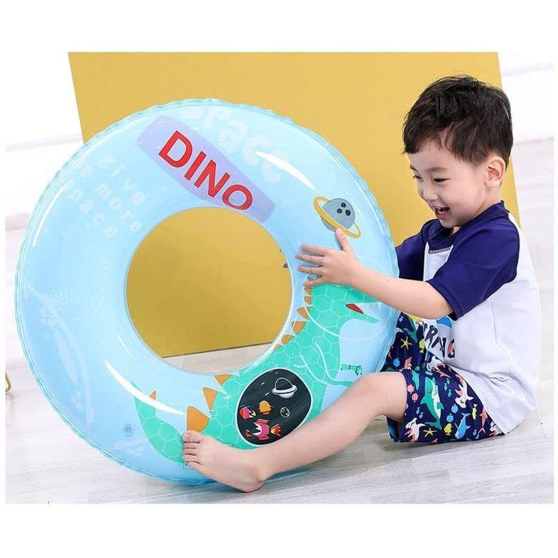 特価商品 スイムリング 恐竜 キッズ 子供 浮き輪 Junyueliang 浮輪 60 可愛い 女の子 男の子 水泳練習 強い浮力 キッズフロート 浮き具 Www We Job Com
