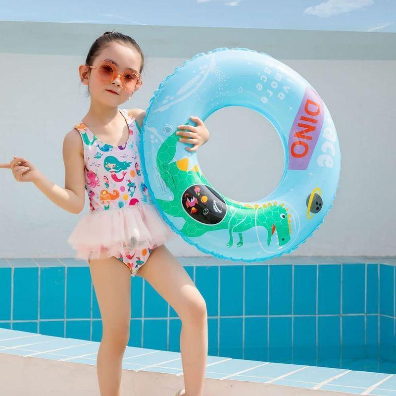 特価商品 スイムリング 恐竜 キッズ 子供 浮き輪 Junyueliang 浮輪 60 可愛い 女の子 男の子 水泳練習 強い浮力 キッズフロート 浮き具 Www We Job Com
