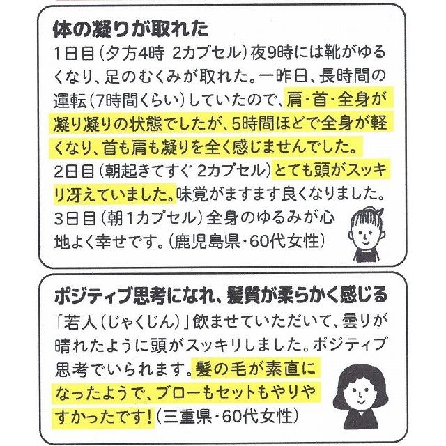 すごい若人　じゃくじん（2024年1月新発売）【全国送料無料】若返りの成分NMN配合　62粒　銀座まるかん｜wakagaerihonpo｜06