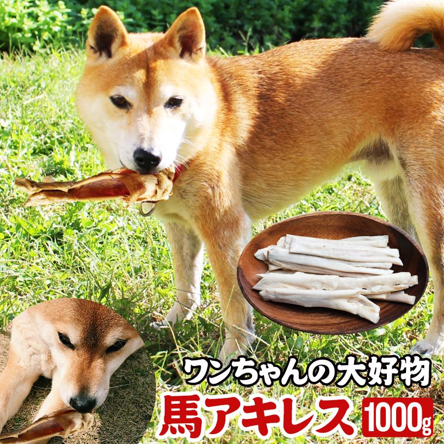 馬アキレス 1kg 〔200g ×5パック〕 ペット用 馬肉 犬 おやつ 馬