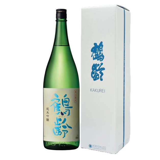 鶴齢（かくれい） 純米吟醸 1800ml 化粧箱入り 日本酒 ギフト 越淡麗