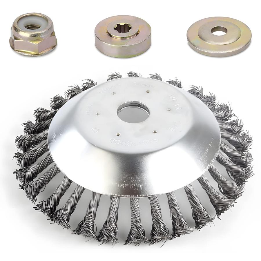 草刈機用チップソー 除草ブラシ 刈込ヘッド 軽量タイプ 雑草