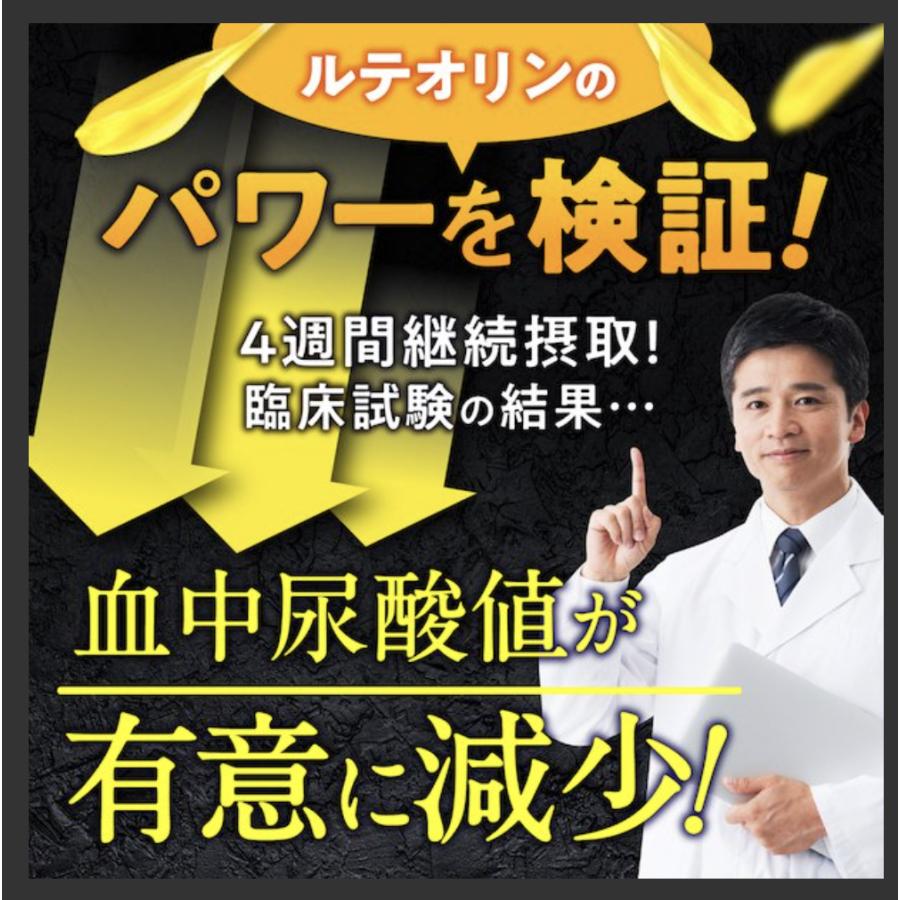 尿酸値 を 下げる サプリ 尿酸 ルテオリン アンセリン 田七人参 高麗人参 尿酸ケア習慣 プリン体 サポニン サプリメント 機能性表示食品 和漢の森｜wakannomori｜07