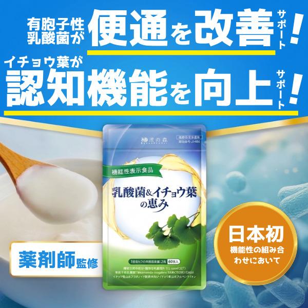 和漢の森 【薬剤師監修】乳酸菌 サプリ 便通 腸活 腸内環境 睡眠 
