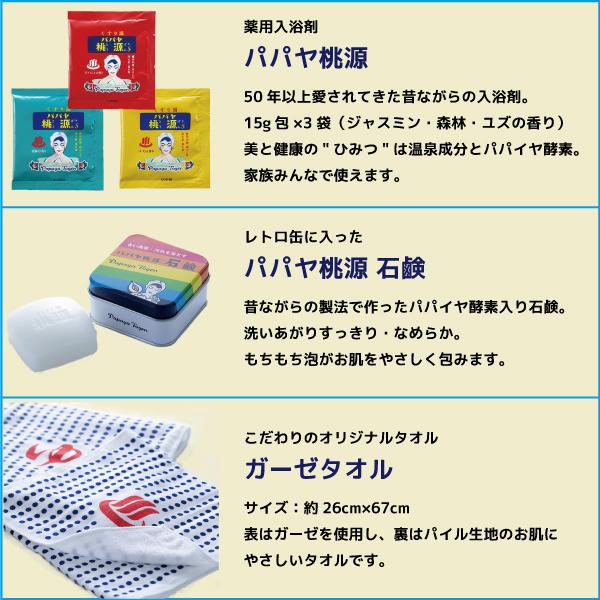 五洲薬品 パパヤ桃源S ギフトセット パパヤPPA-10 薬用入浴剤 医薬部外