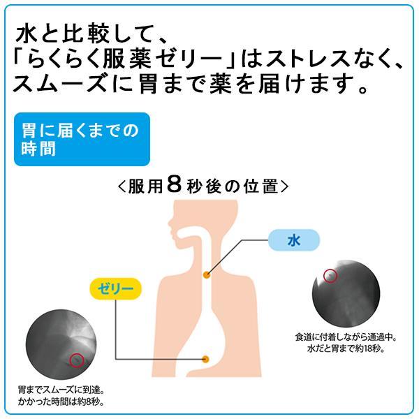 らくらく服薬ゼリー 龍角散 スティックタイプ 10個セット 携帯 便利 龍角散 飲むゼリー くすり あすつく  介護食 栄養補助食品 介護食 ゼリー 嚥下食 高齢者｜wakanyaku｜06