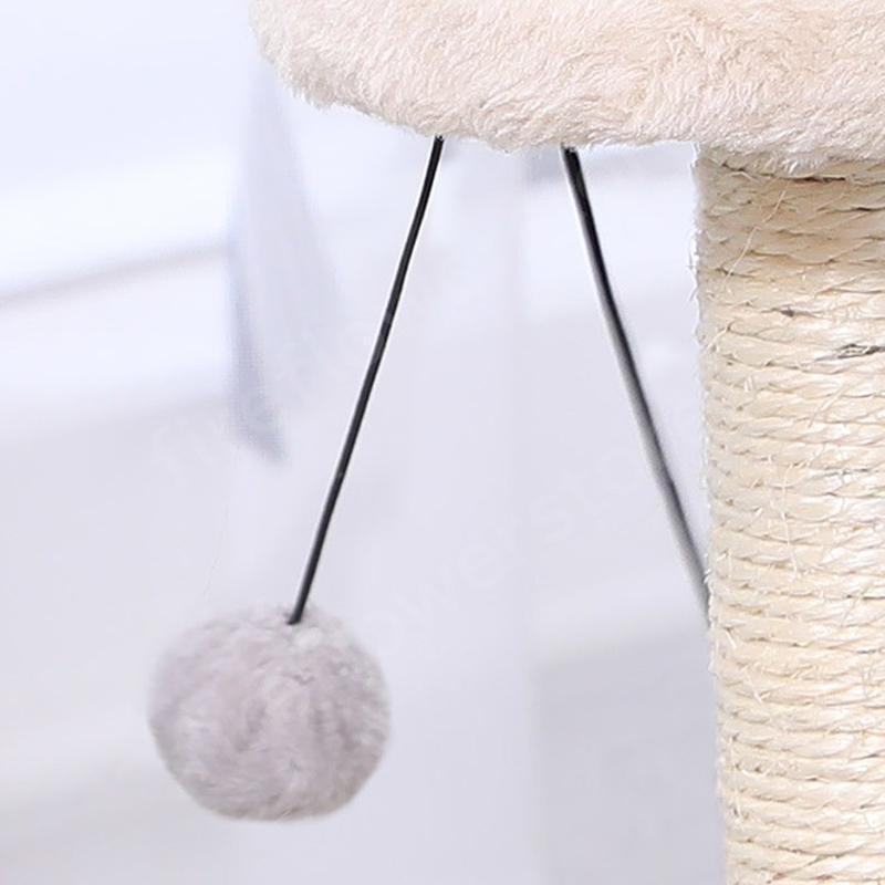 キャットタワー スリム おしゃれ 北欧 据え置き 置き型 安定感 シンプル 大型猫 小型 小型猫 運動不足 おもちゃ 省スペース 組立簡単 運動不足 省スペース