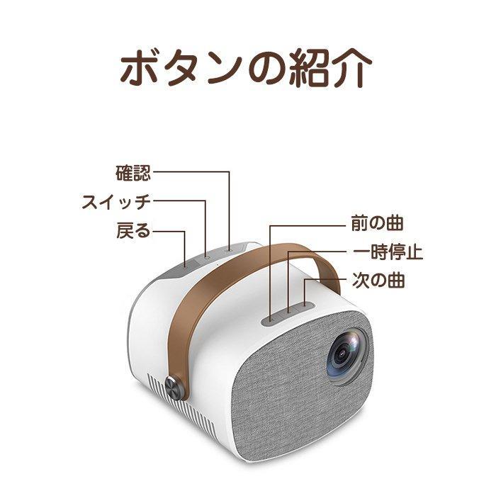 メール便不可】 入門機 モバイルプロジェクター2 ミラーリング機能