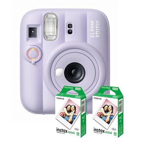 フジ　INSTAX mini 13 ドリーミーパープル 新発売記念セット（Yahoo!・ワカサ写真ヤフーショッピング店）