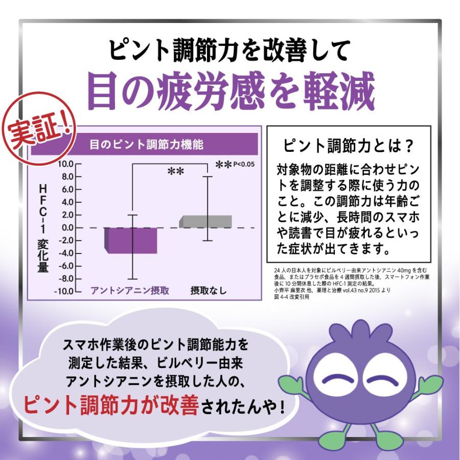 【公式 わかさ生活】ブルーベリーアイ Wの効果 1袋31粒入り 機能性表示食品 進化型カプセル ソフトカプセル  『ブルーベリーアイ』シリーズ｜wakasa｜04