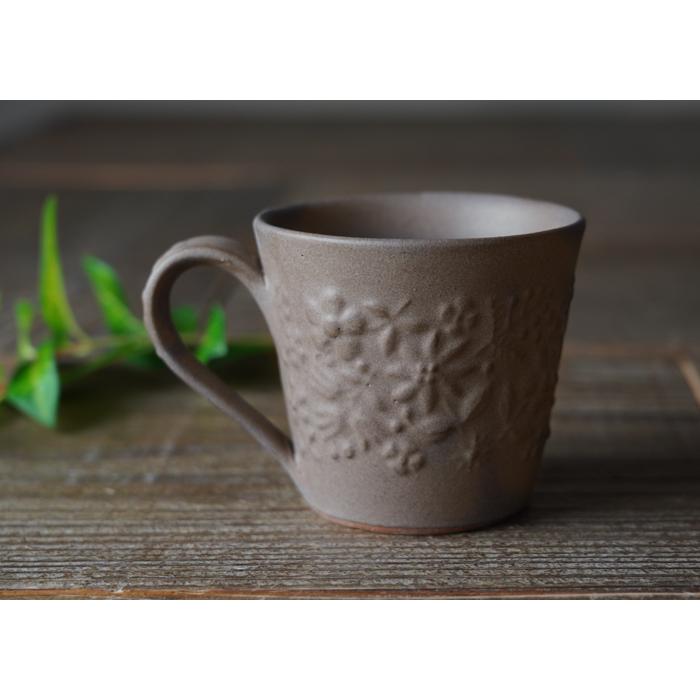 kukka (クッカ) マグカップ ココア 益子焼 ナチュラル おしゃれ 茶色