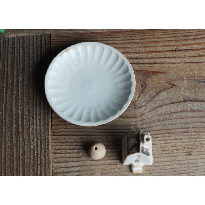 益子焼のお香立てセット 【おうち型＆丸型＆お皿】 陶器製 職人の