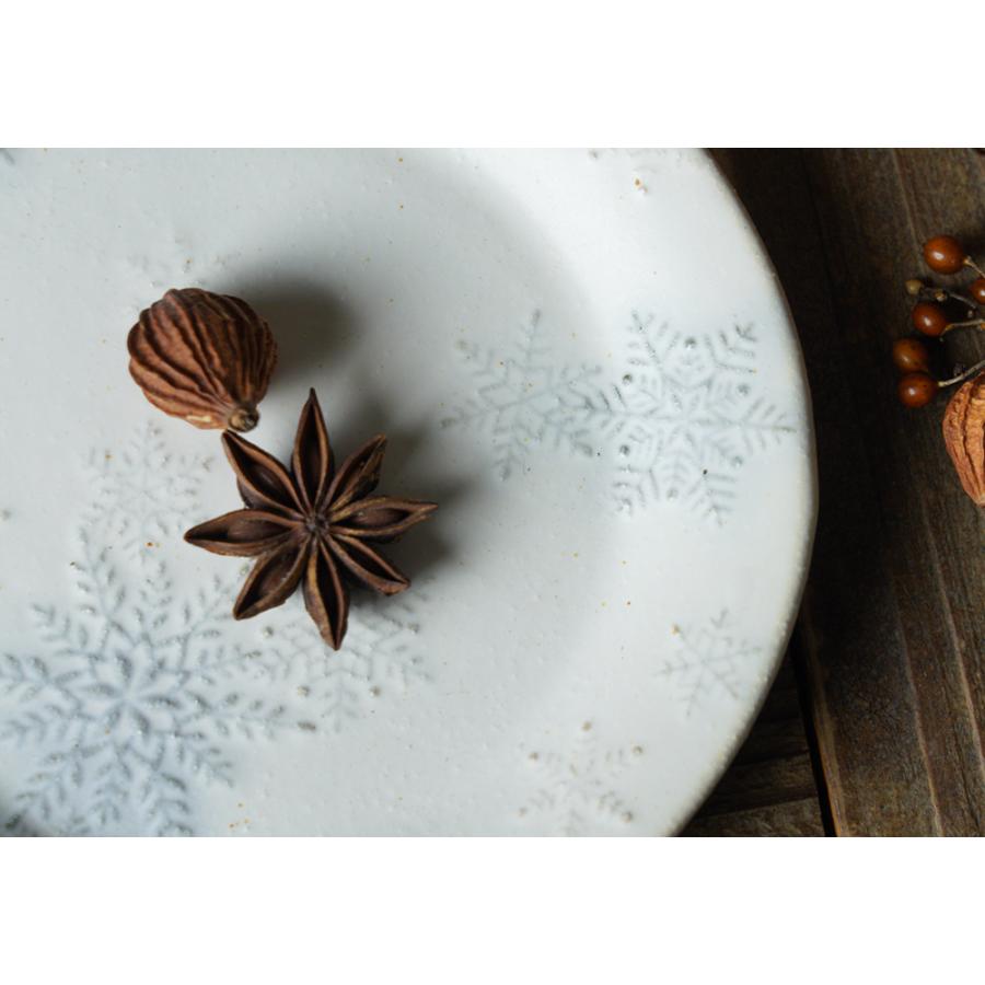 益子焼 雪の取り皿【スノーホワイト】小さなリム皿 わかさま陶芸 小皿