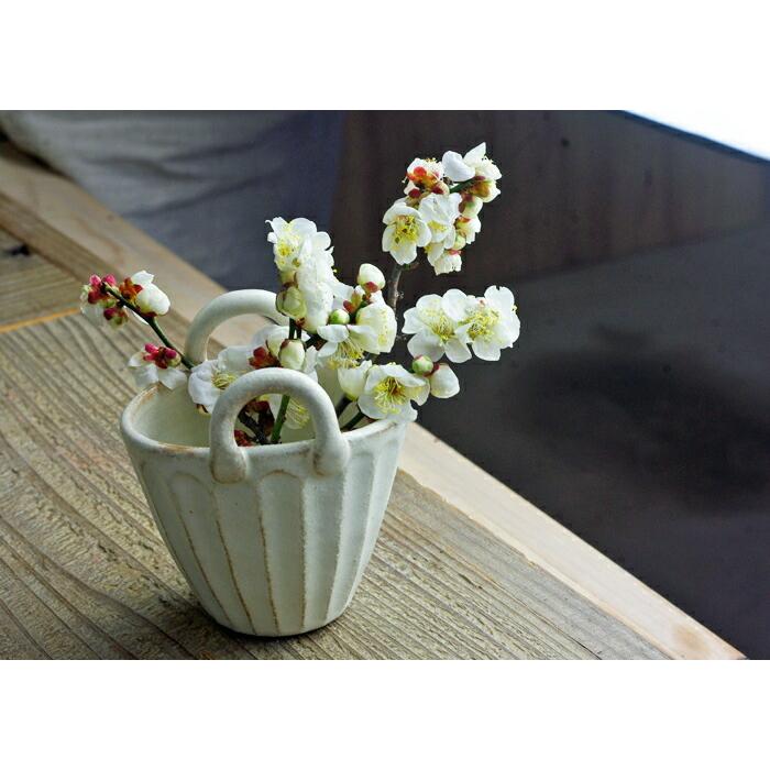 バッグ型一輪挿し【長】 益子焼 わかさま陶芸 花器 花瓶 バッグ型一輪挿し【長】 益子焼 わかさま陶芸 花器 花瓶