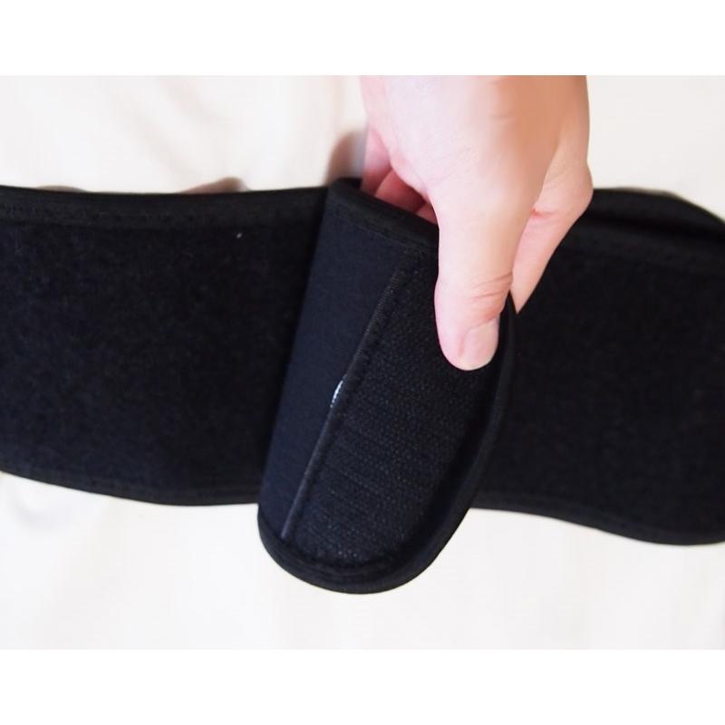 肝温　温熱ベルト 腰用 温熱サポーターEX｜ぽかぽか保温ベルト 冬用 あったかグッズ 磁石