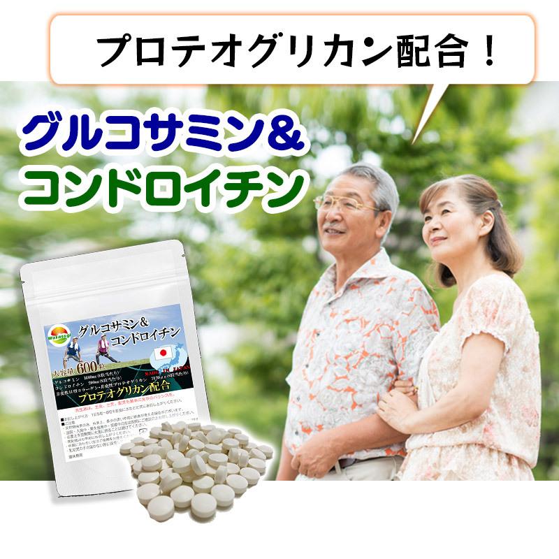 業務用600粒 グルコサミン＆コンドロイチン+プロテオグリカン配合