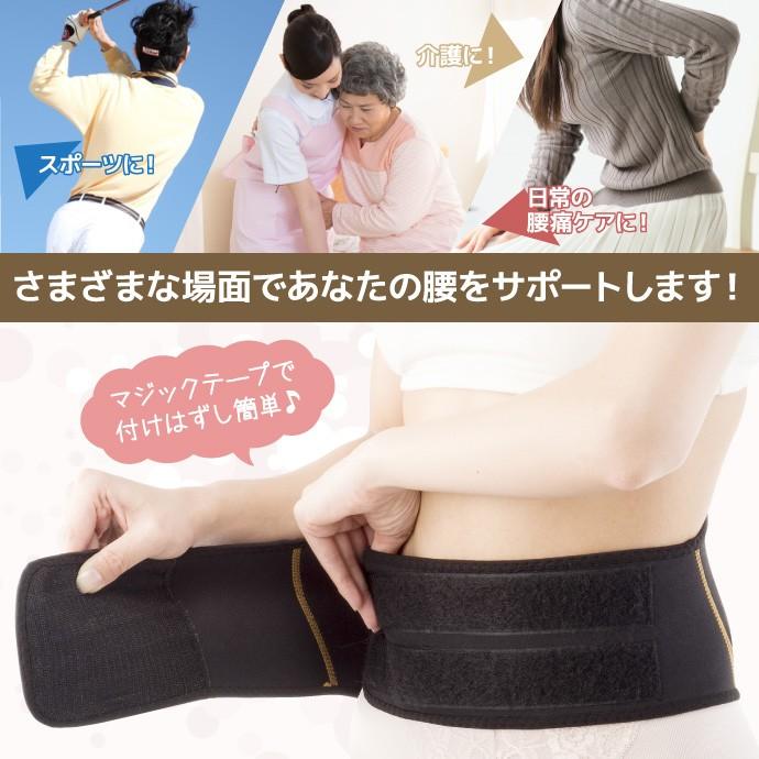 加圧式腰サポーター 腰痛ベルト 腰 サポーター ウエストニッパー