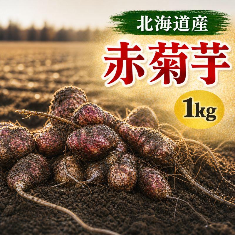 菊芋 完売御礼11月入荷予定 北海道産 赤菊芋（紫菊芋系統）生菊芋 1kg 土付き 不揃い 菊芋 きくいも キクイモ 根菜 健康野菜 旬野菜 爆買 | 