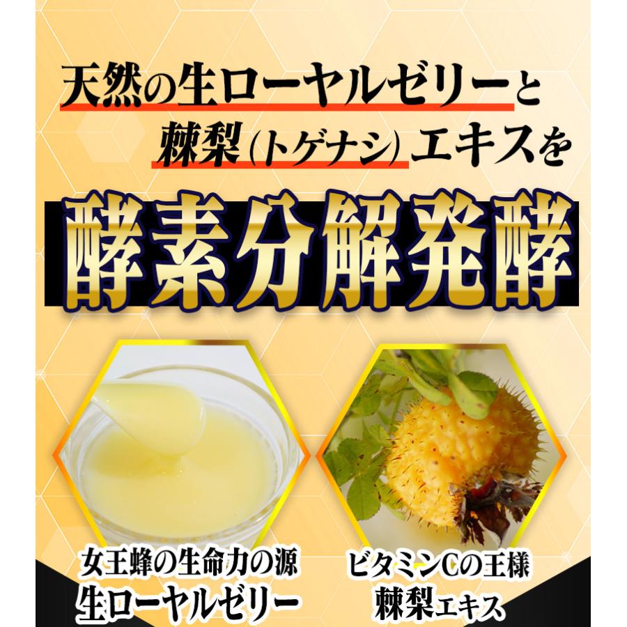 SOD含有 低分子 ペプチド化 高品質ローヤルゼリー EVOROYAL 60粒 3袋