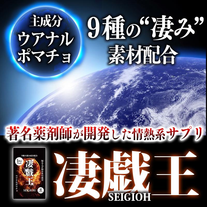 凄戯王 SEIGIOH 2箱セット 男の活力習慣 1DAYパック 黒マカ ムクナ