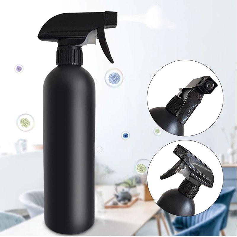 ブラックスプレーボトル 遮光 500ml 黒 : サプリメント健康雑貨のお店