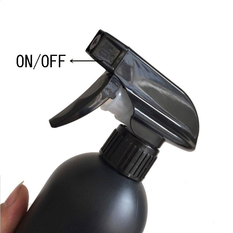 ブラックスプレーボトル 遮光 500ml 黒 : サプリメント健康雑貨のお店
