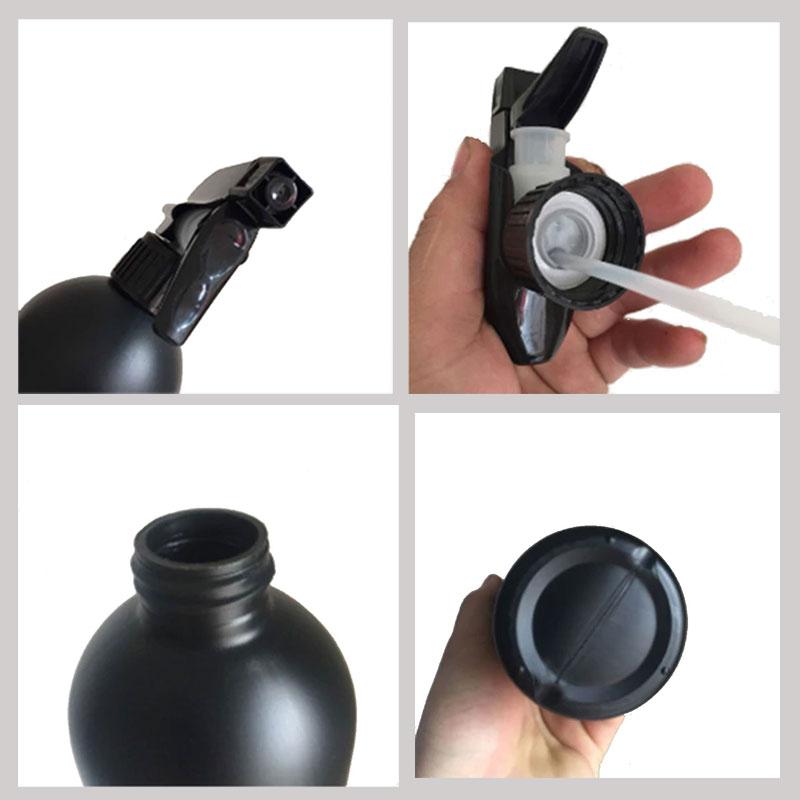 ブラックスプレーボトル 遮光 500ml 黒 : サプリメント健康雑貨のお店