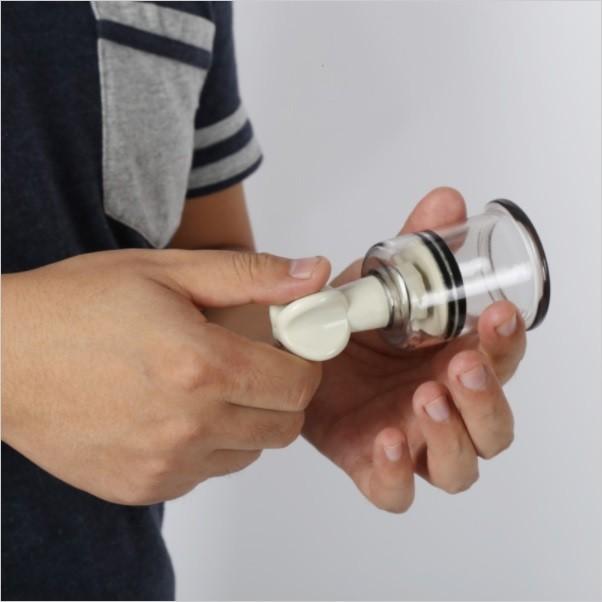 カッピング 真空ツイスト吸引カッピング 吸い玉4点セットねじるタイプ