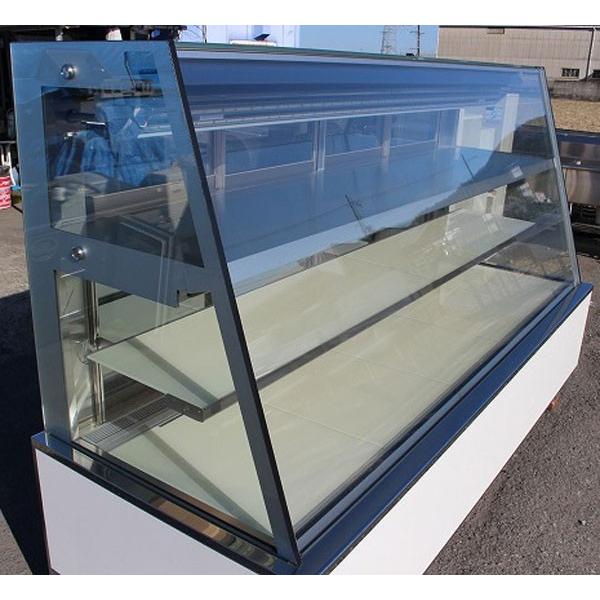 wz7316 保坂製作所 ケーキケース 冷蔵ショーケース 中古 横幅2400mm