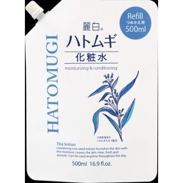 麗白 ハトムギ化粧水 詰替 500ml : 春かぜ千里 日用良品 - 通販