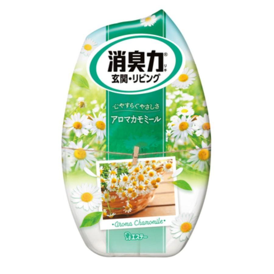 お部屋の消臭力 寝室用アロマカモミール 400ml : 春かぜ千里 日用