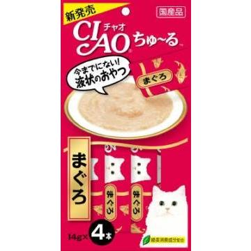 いなば CIAO チャオ ちゅ〜る まぐろ 14g×4本 : 春かぜ千里 いなば CIAO チャオ ちゅ〜る まぐろ 14g×4本 : 春かぜ千里
