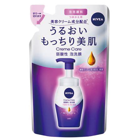 ニベア クリームケア弱酸性泡洗顔 つめかえ用 １３０ｍｌ 春かぜ千里 日用良品 通販 Yahoo ショッピング