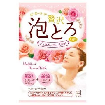 お湯物語贅沢泡とろ入浴料 ジュエリーローズ 30g : 春かぜ お湯物語贅沢泡とろ入浴料 ジュエリーローズ 30g : 春かぜ