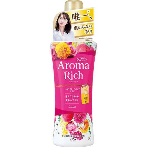 ソフラン アロマリッチ スカーレット 本体 520ml : 4903301311584 