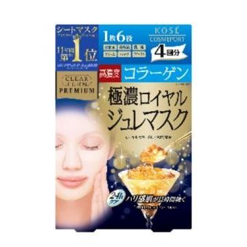 クリアターン プレミアムロイヤルジュレマスク コラーゲン 4回分 : 春 