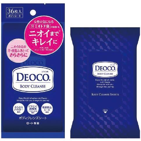 デオコ ボディクレンズシート 36枚 : 春かぜ千里 日用良品 - 通販