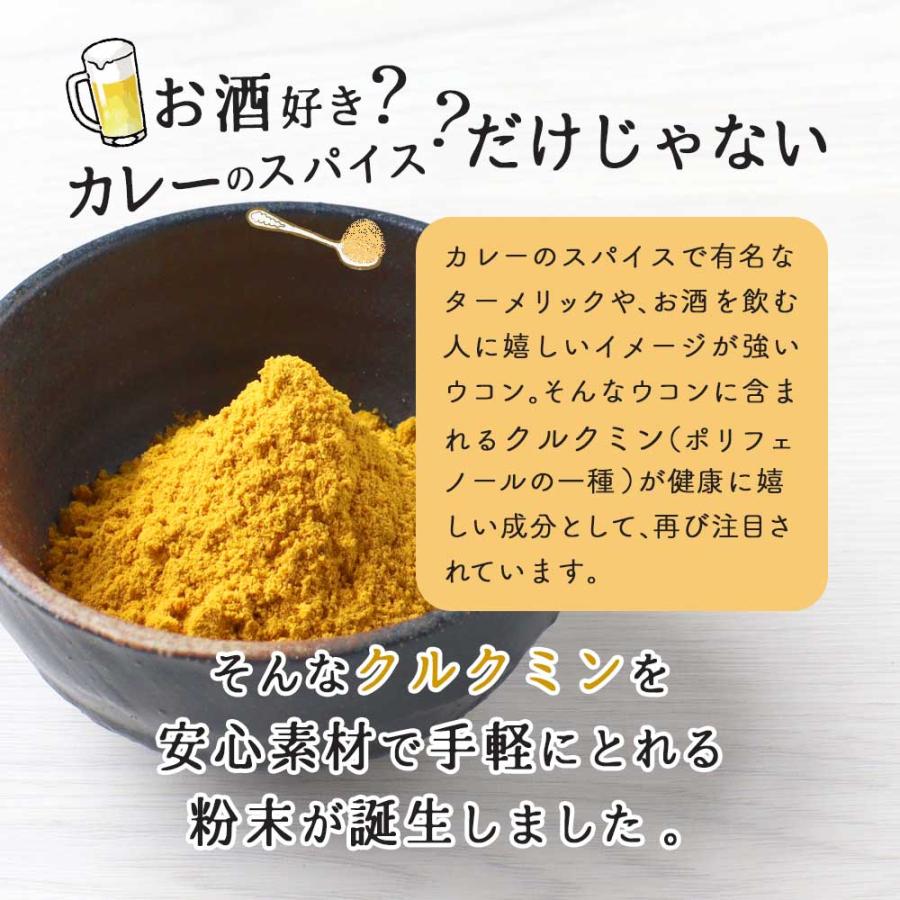 国産 秋ウコン (100g) ウコン パウダー 粉末 香辛料 無着色 無添加