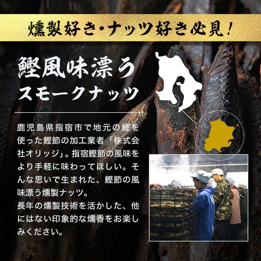 スモーク ミックス ナッツ 160g 燻製 無塩 無添加 食塩不使用 おつまみ おやつ アーモンド マカデミアナッツ カシューナッツ くるみ ピスタチオ｜wakeariya｜03