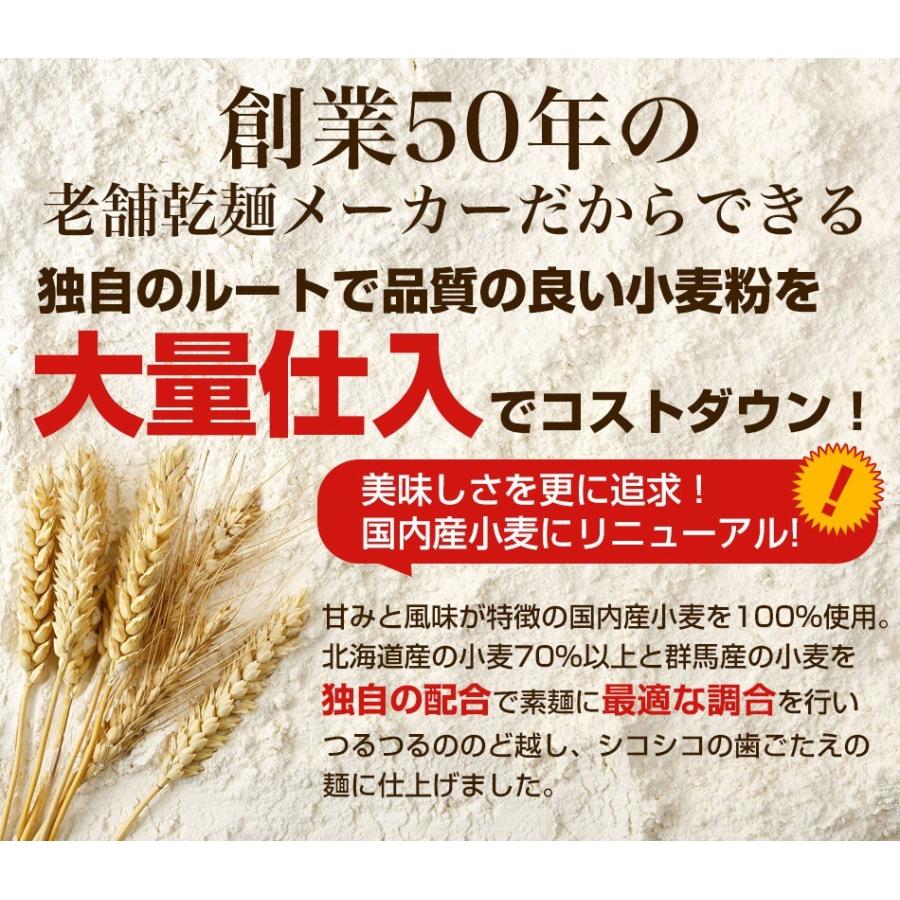 大量 乾麺そうめん 9Kg(450g×20袋) 国産小麦粉使用 まとめ買い 大容量 業務用 食品 北海道 群馬 乾麺 宅配便A TSG|wakeariya|03