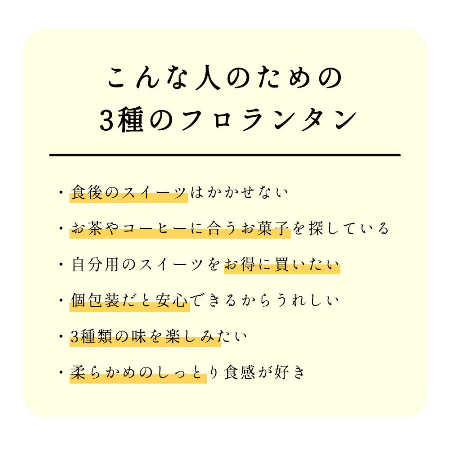 ホロホロしっとり食感のフロランタン 3種×5個 計15個 個包装  アーモンド ショコラ オレンジ 訳あり スイーツ｜wakeariya｜05