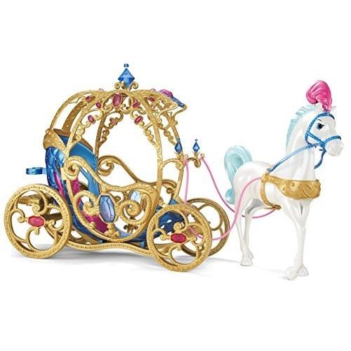 Disney Princess Cinderella Horse and Carriage by Mattel ゲーム、おもちゃ-その他おもちゃ