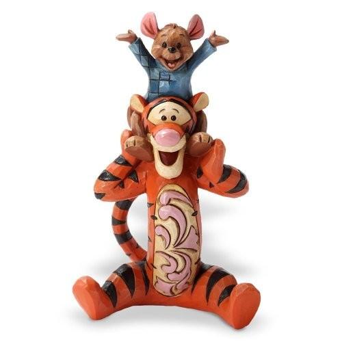 Enesco Disney Traditions by Jim Shore Tigger and Roo Figurine, 4.5-Inch