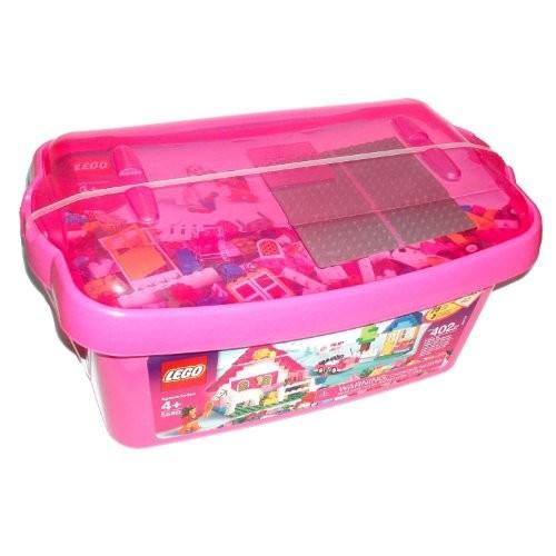 LEGO Pink Brick Box Large (5560) その他キッチン、日用品、文具-キッチン、日用品、文具